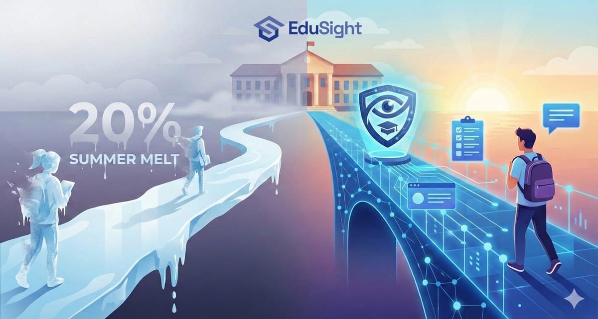 The Summer Melt Crisis: Why 1 in 5 Accepted Students Never Arrive (And How to Fix It)